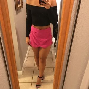 Hot Pink Skort